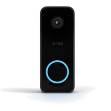 Black Smart Security Doorbell Camera