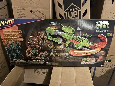 Nerf Zombie Strike Dreadbolt Blaster - B9091 for sale online | eBay