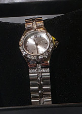 Invicta Wildflower Swiss Silver Mother of Pearl and Crystal Ronda Women's Watch