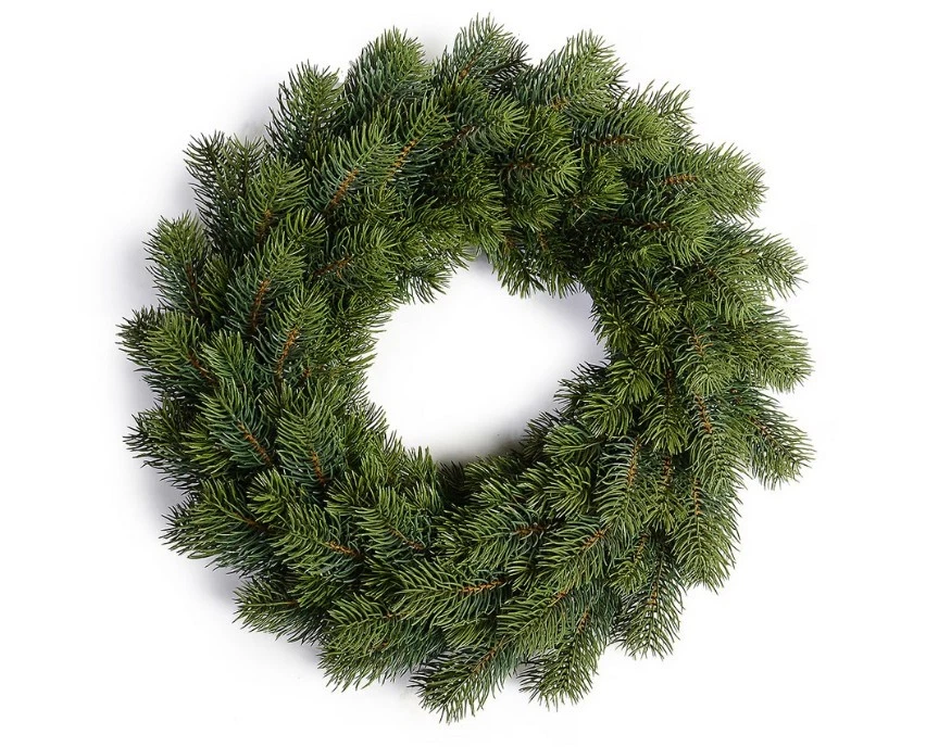 Neu ! Depot künstlicher Tannen Kranz Grün Adventskranz ca.50 cm Weihnachten