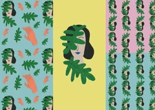 Colorful Abstract Wall Art Poster - Contemporary Design Fine Art Print