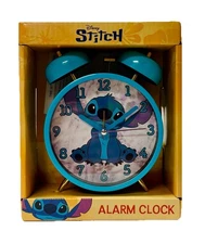 STITCH Alarm Clock Analog Bell NEW