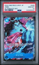 2024 One Piece Japanese Jinbe OP07-045 Alternate Art #045 PSA 10 Gem Mint