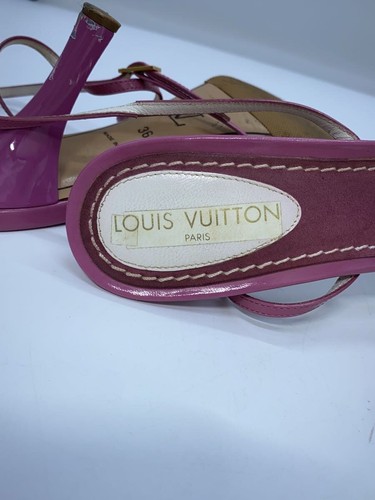 Louis Vuitton Sandals/36/Pnk/Cube Logo - Picture 5 of 5
