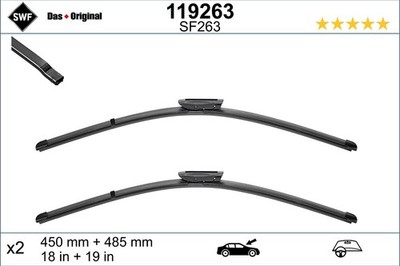 Wischblatt Scheibenwischer DAS ORIGINAL SET SWF 119263 für MINI R56 R55 R57 R59