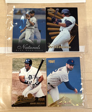 Pinnacle Baseball Cards 4 Lot Fielder Wilson Rodriguez Williams Ungraded 1996-98