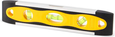 Magnetic Level Shockproof Torpedo Leveler Box Spirit 9 Inch Top Vial Alloy Frame