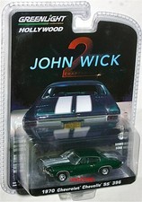 Greenlight John Wick 1/64 1970 Chevrolet Chevelle Ss 396 Keanu