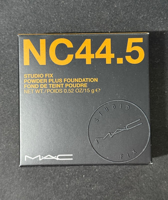 MAC Studio Fix Powder Plus Foundation   NC44.5   0.52oz / 15g New In Box