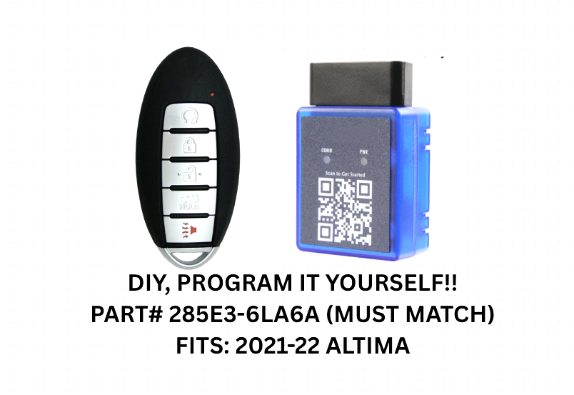 DIY BUNDLE FOR NISSA ALTIMA 2021-22 285E3-6LA6A , PROGRAM IT YOURSELF!!!