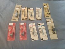10 Vermont American Router Bits Lot NOS Veining Dovetail Straight USA Made Read