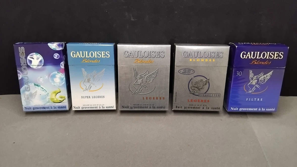 Ceci est une image d'un paquet de 20 Gauloises Caporal pensées