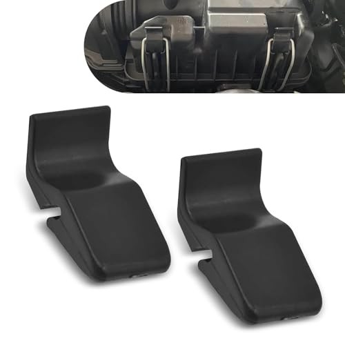 Pack-2 Fibbia Coperchio Superiore Griglia Pulitore Aria Auto, 0,63" x 1,18" Perfettamente Adattabile - Foto 1 di 6