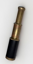 Stanley London Pocket Brass Telescope Modern Spyglass 6 Long Reproduction