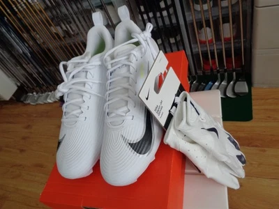 NIKE VAPOR SPEED 3 FOOTBALL CLEAT SIZE 11.5 with VAPOR JET GLOVES - Image 1 of 4