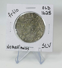 Netherlands 28 Stuivers Silver Coin 1628 Deventer Mint Dutch Republic #86