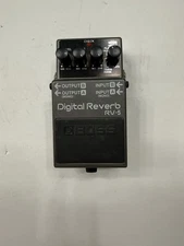 Boss Roland RV-5 Digital Reverb Stereo Guitar Effect Pedal