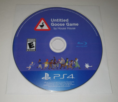 Untitled Goose Game (Sony PlayStation 4, 2020) Disk Only