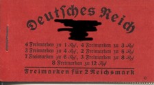 Deutsches Reich Markenheftchen 37.2 postfrisch gut erhalten (J00095)