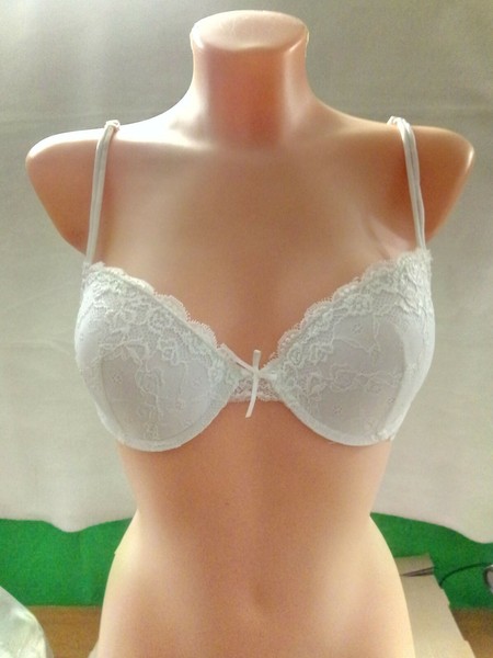 Sujetador push-up de Lady Dreams, modelo TIA color blanco talla 70-85 (F09)