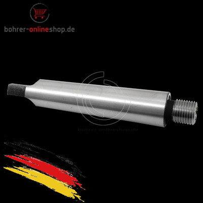 MT2 drill chuck arbor with 1/2"-20 UNF thread and  (4051435045513)