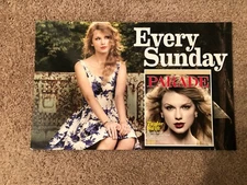 TAYLOR SWIFT EVERY SUNDAY 17" x 11" PRETTY POSTER 2011 PARADE NEW GLOSSY PHOTO