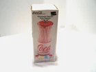 VTG Coca Cola Fountainette Collection Straw Dispenser #4900 Red 1987 NIB