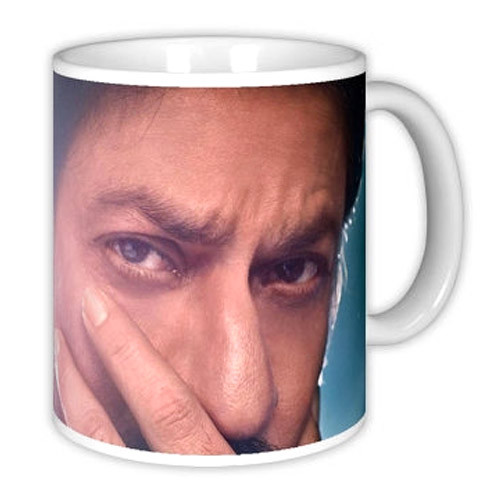 Shahrukh Khan Kaffeebecher – Keramik-Tasse Mit Motiv, 200ml, Spülmaschinenfest (Handwäsche Empfohlen)