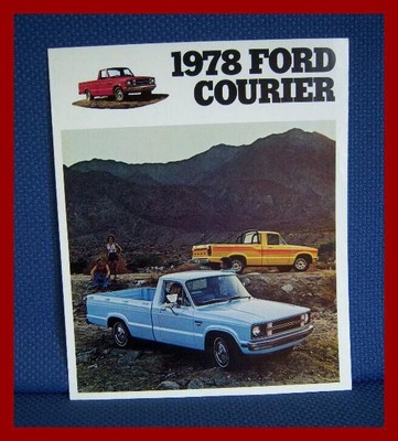1978 Ford Courier Pickup Truck Sales Brochure Original New Old Stock Ebay