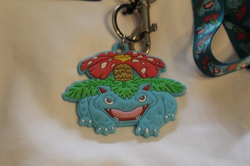 Pokemon Venusaur Llavero Cordón Desmontable Goma Dije Anime Nintendo - Imagen 2 de 6
