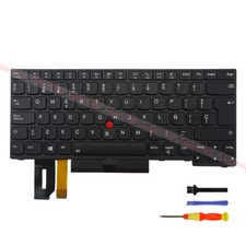 Backlit Replacement Keyboard for Lenovo Thinkpad T14 P14S Gen1 Gen2 Spain Layout