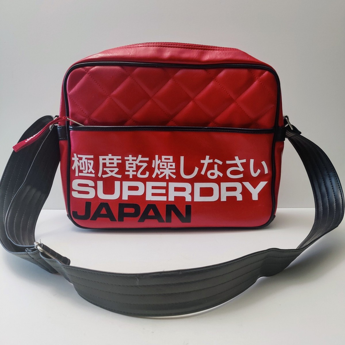 【タグ付き未使用】 Superdry 極度乾燥 Laptop ショルダーバッグ SUPER DRY JAPAN Red Synthetic Laptop/ Messenger Bag | eBay