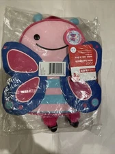 Skip Hop Zoo Butterfly Mini Backpack Ages 1-4 Toddler Safety Harness NEW