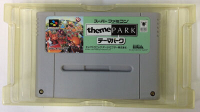 Nintendo Super Famicom SFC Theme Park From Japan w/ Box 2463 SP | eBay
