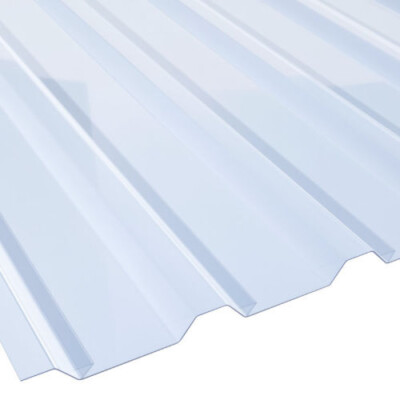 LICHTPLATTE Polycarbonat Profil 35/207 5,00m 5.38 m² (16,79   */ 1 m²)