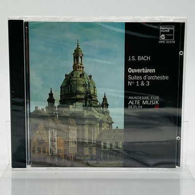 J.S. Bach ''Ouverturen  Suites d orchstre No s 1 & 3 Alte Musik Berlin CD NEW