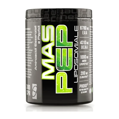 NETINTEGRATORI Net Integratori Mas PEP Liposomiale 300 cpr Aminoacidi essenziali peptidici