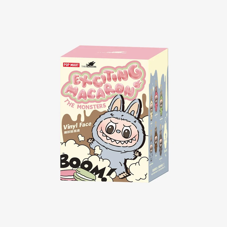 *USA* AUTHENTIC POP MART LABUBU MONSTERS EXCITING MACARON (VINYL FACE BLIND BOX) - Image 2 of 4