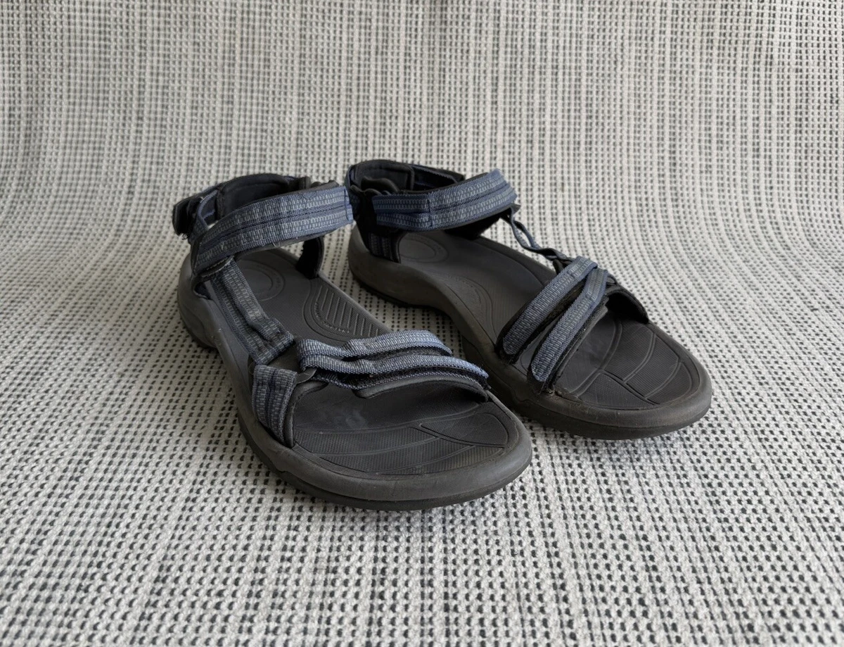 Teva Terra Fi  Grey Psychedelic Hiking Sport Sandals Pre-owned Teva Men main image 4