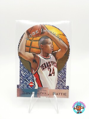 Tony Battie 1997 Edge Impulse, Rare Item 5, NBA Trading Card, 5th Pick, Texas