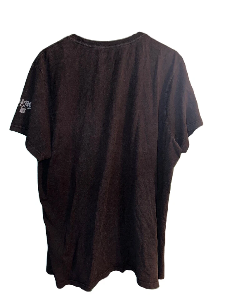 2018 Call Of Duty Black Ops 4 мужская футболка 2XL черная видеоигра редкая печать читать * - Изображение 2 из 4