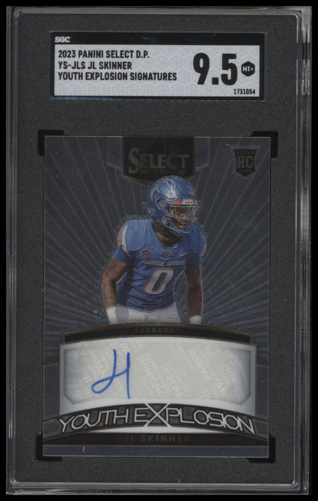 JL Skinner Panini Select Draft Picks Youth Explosion Signatures #YSJLS Gold