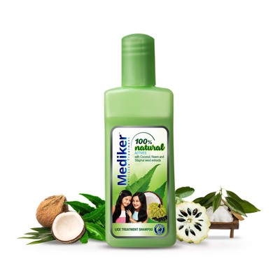 Anti Lice Treatment Shampoo with Neem & Coconut for Lice & Eggs | Relieves It...