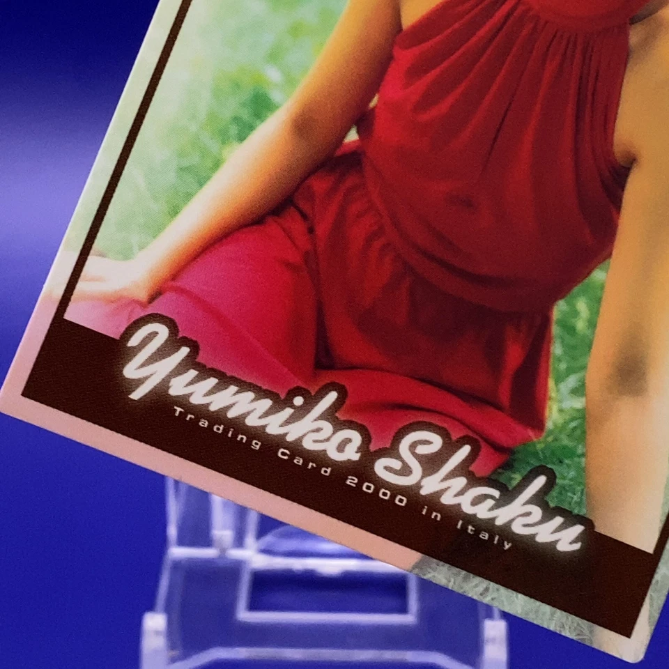 Yumiko Shaku Japanese Gravure Idol Trading Card No.56 Made In Japan F/S - Image 3 of 4