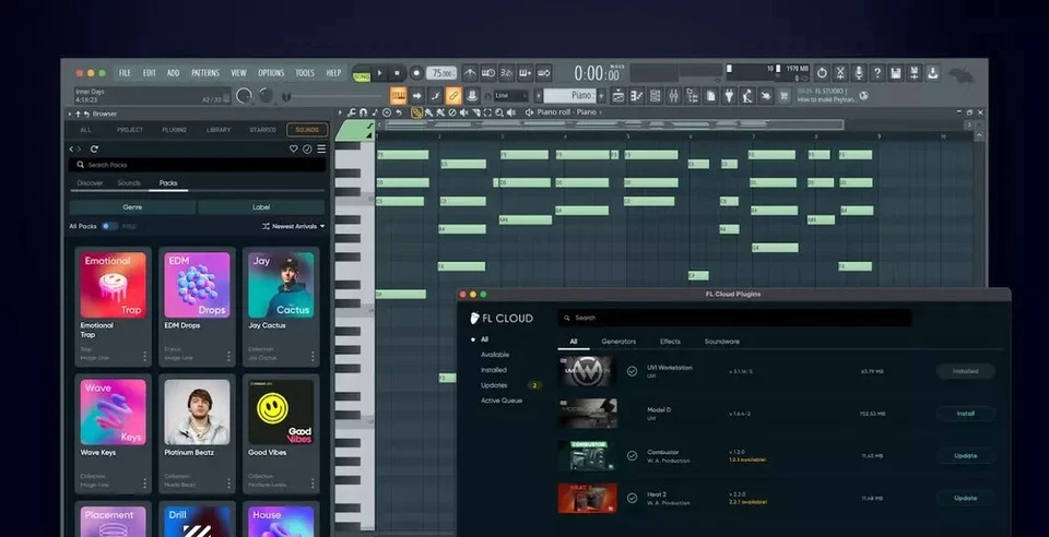 FL Studio 制片人版音乐制作软件 2025 - 盒装 — 第 4/4 张图片
