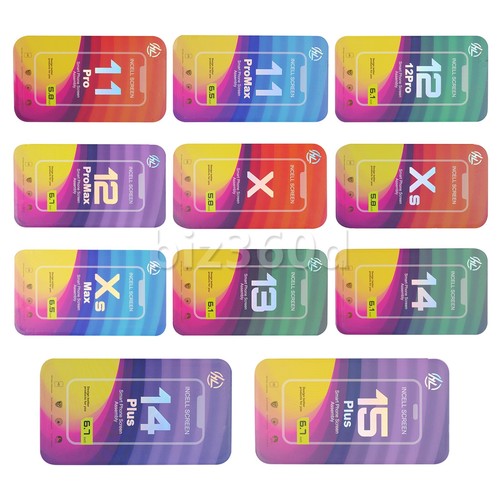 LCD Screen+Tool Set Replace for iPhone 11PM 11PRO 12PRO/PM 13 14 15PLUS X XS Max - 第 1/36 張圖片