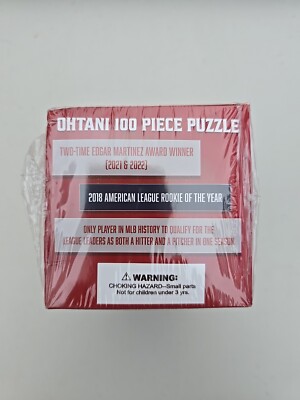 Shohei Ohtani 100 Piece Promo Puzzle. Angels Giveaway. New