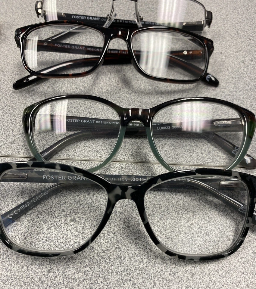 LOTE AL POR MAYOR - 12 VASOS DE LECTURA FOSTER GRANT surtidos 1,25 - 3,00 Foto 3 de 4