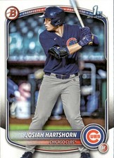 2025 BOWMAN DRAFT 1ST JOSIAH HARTSHORN CHICAGO CUBS #BD-21