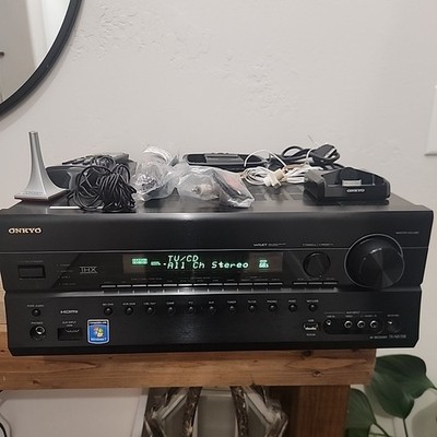Onkyo TX-NR708 1080P 7.2 Amplituner Home Theather Bundle w/Remote And Extras 